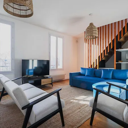 Apartamento Magnificent -2br-6p- Saint-denis